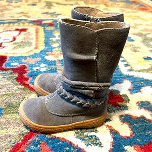 Livie and Luca Sued Tan Boots